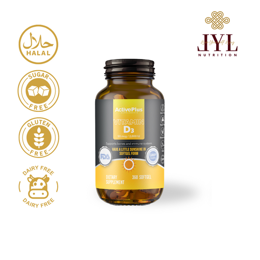 Actıve Plus D3 2000iu 360 Softgel Capsules