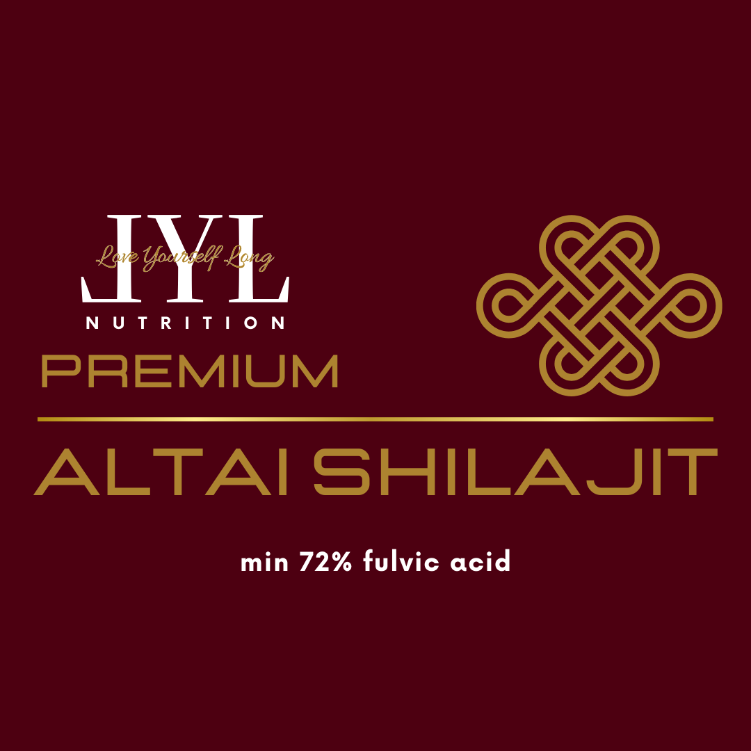 LYL Nutrition PREMIUM Altai Shilajit 20g FREE SPOON INCLUDED